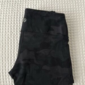 Lululemon full length black camo leggings